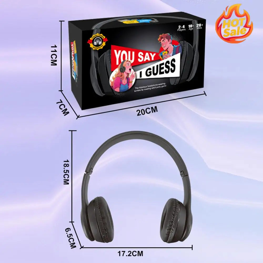 Uncensored Lip Reading Party Game Based On The Headphone Challenge for Adults Zpaxo