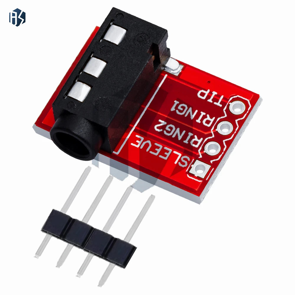 TRRS Audio Socket Module 1 Headphone Microphone Port MP3 Stereo Video Zpaxo
