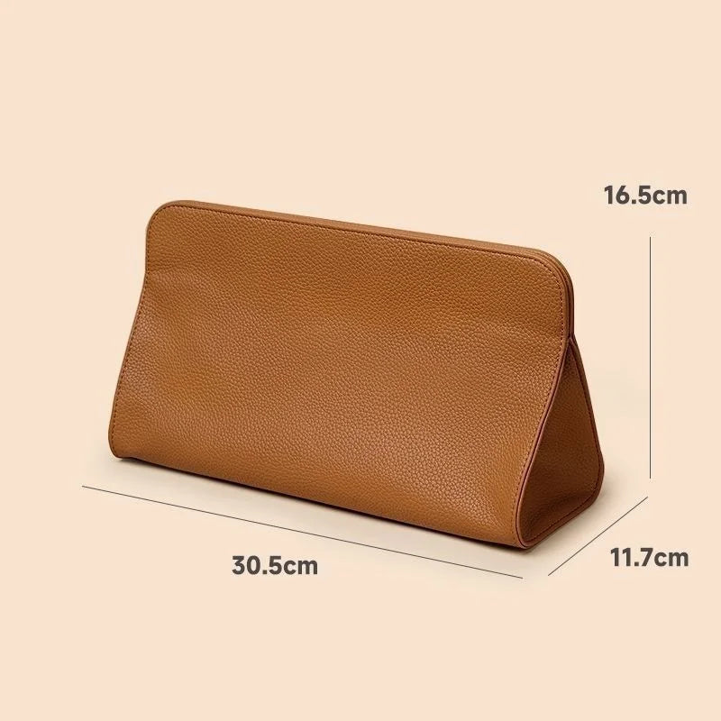 PU Leather Hair Tool Bag – Curling Iron & Flat Iron Organizer Hair Tool Organizer Zpaxo