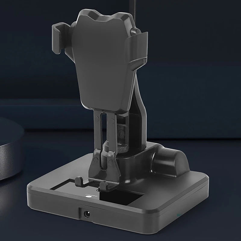 Desk Mute Automatic Swing Shaker Mobile Phone Stand Holder Automatic Swing Shake Phone Wiggler Pedometer Brush Stepper Zpaxo