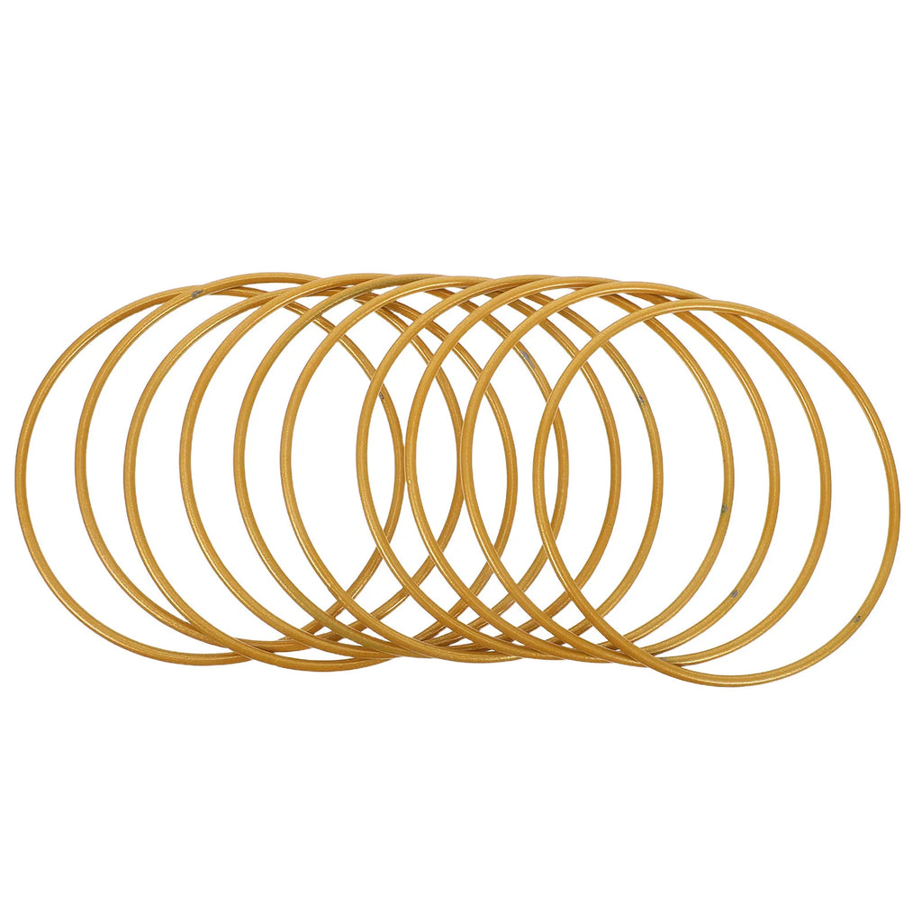 Gold Metal Macrame Hoops Sturdy Round Rings DIY Dreamcatcher Wreath
