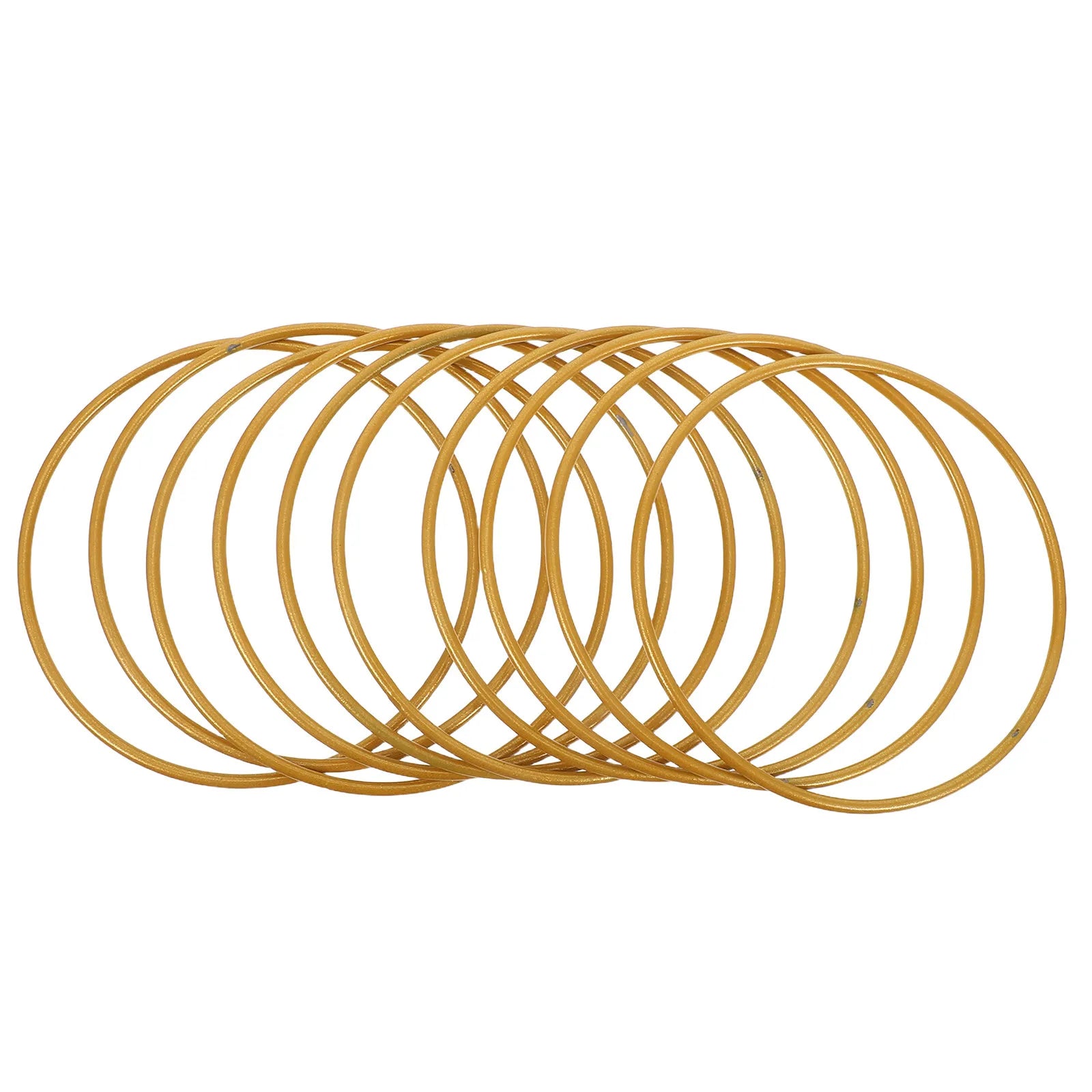 Gold Metal Macrame Hoops Sturdy Round Rings DIY Dreamcatcher Wreath