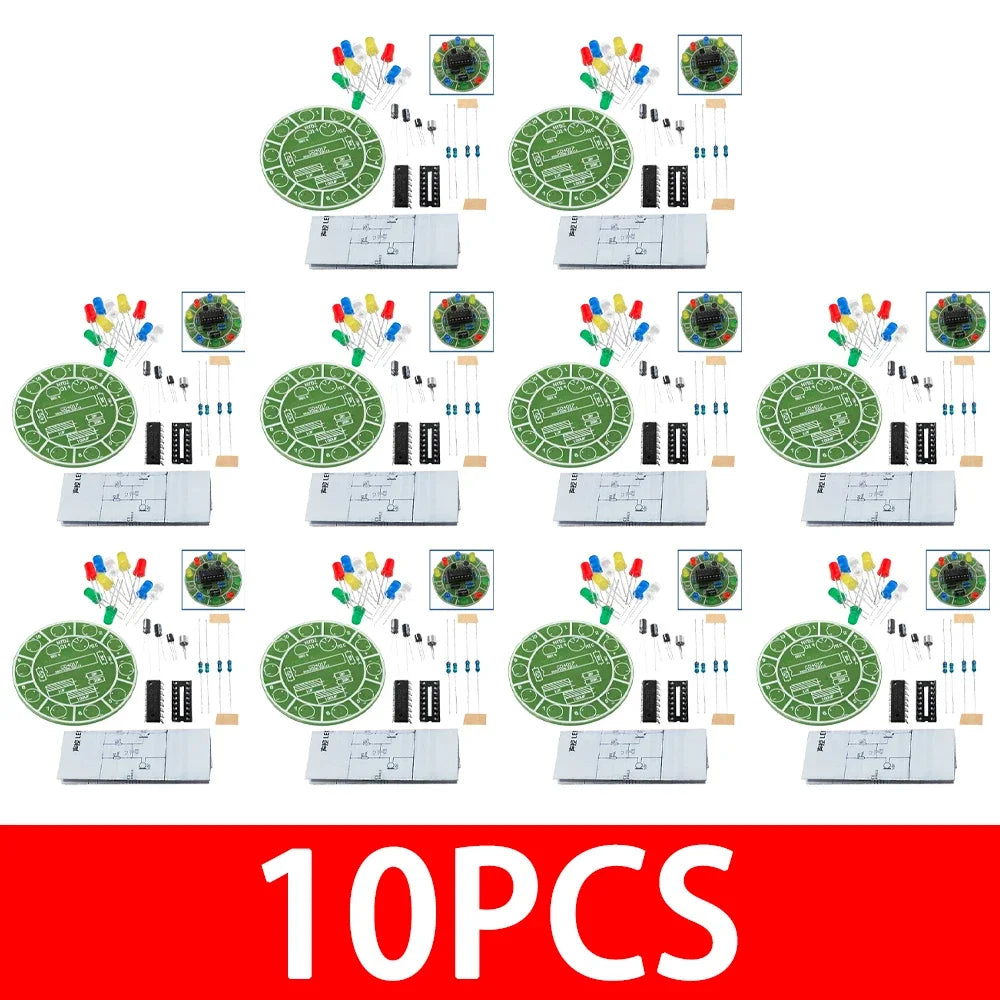 Sound Activated Rotating LED Light Module Colorful Effects Kit for Arduino & DIY Electronics Zpaxo 10PCS