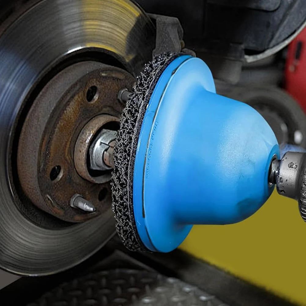 Wheel Hub Grinder Silicon Carbide Disc Brush Rust Removal Tool