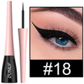 Matte Dark Green Liquid Eyeliner Pencil Waterproof Makeup Colorful Liquid Eye Liner Ultra-thin Long-Lasting Quick-Dry Eye Liner Zpaxo 18-No Box 7ml
