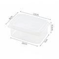 CMTransparent Food Preservation Box Kitchen Sealed Storage
