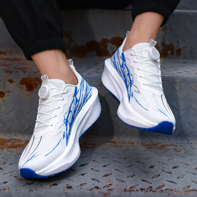 Men's Shoes Casual Sneakers Luxury Trainers Breathable Race Running