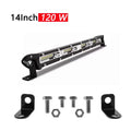 LED Work Light Ultra-thin Single Row Bar Suitable Off-road 4X4 Je-ep