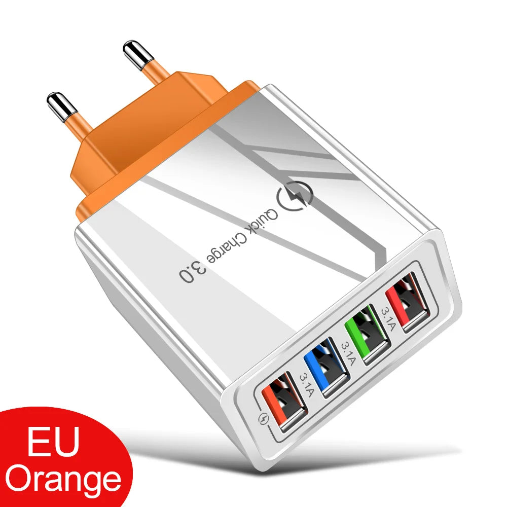 Iphone 14 USB Charger Quick Charge 3 0 Samsung Xiaomi Mi Tablets