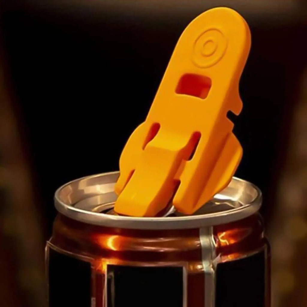 Sodas Can Opener Rotating Dustproof Cup Lid Reusable Drink Beer Cola