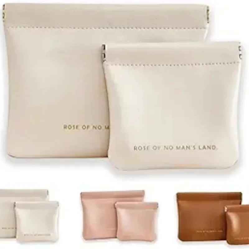 Storage Bag Automatic Closure Perfect Coins Cables Headphones