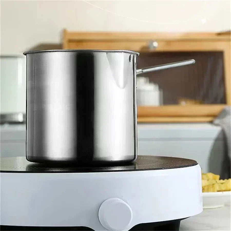 Deep Frying Pot Kitchen Fryer With Strainer Stainless Steel Tempura Fryer Pan Fry Pot Chicken Fried Chicken Cooking Tools Zpaxo