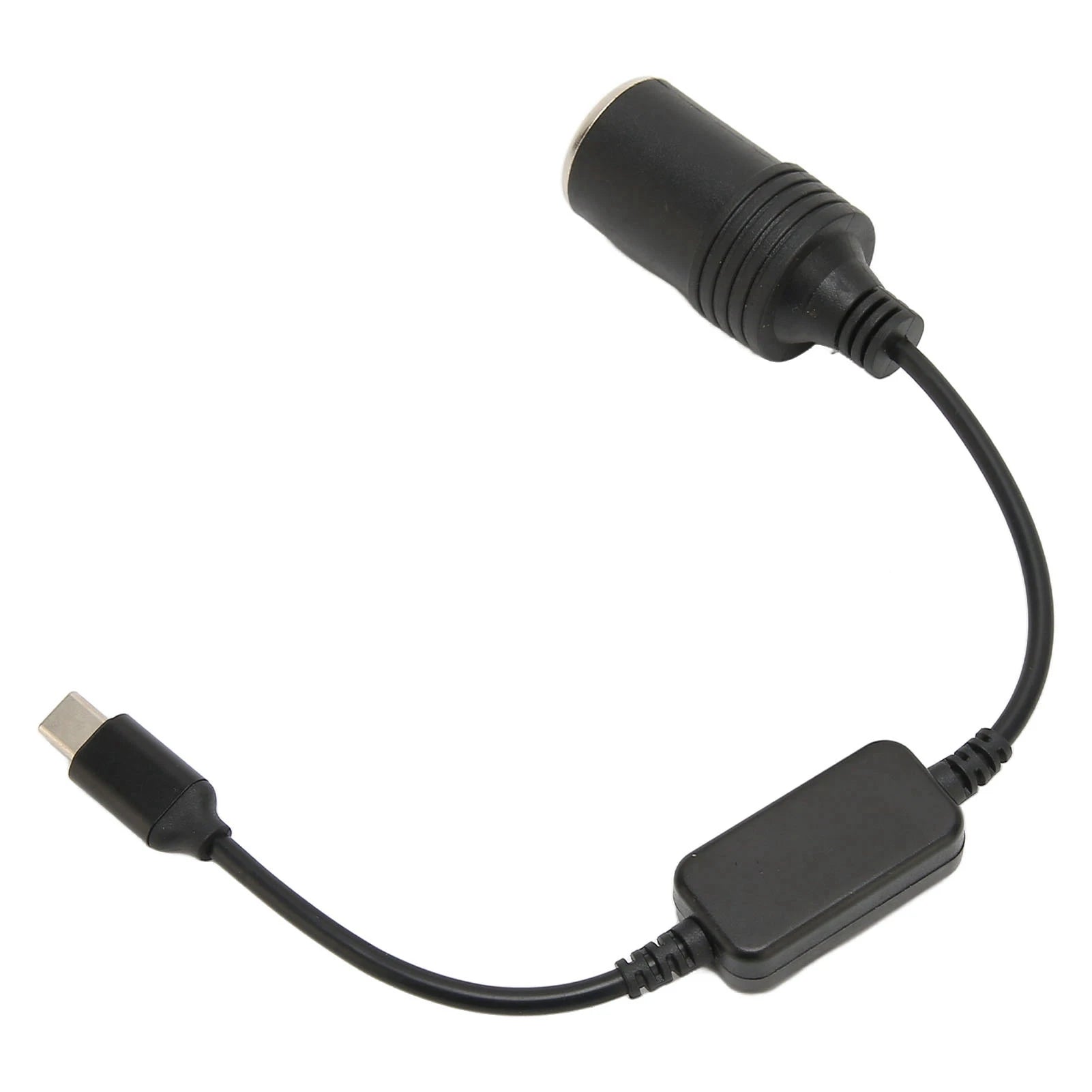 5V USB C Male 12V Car Cigarette Lighter Female Power Adapter