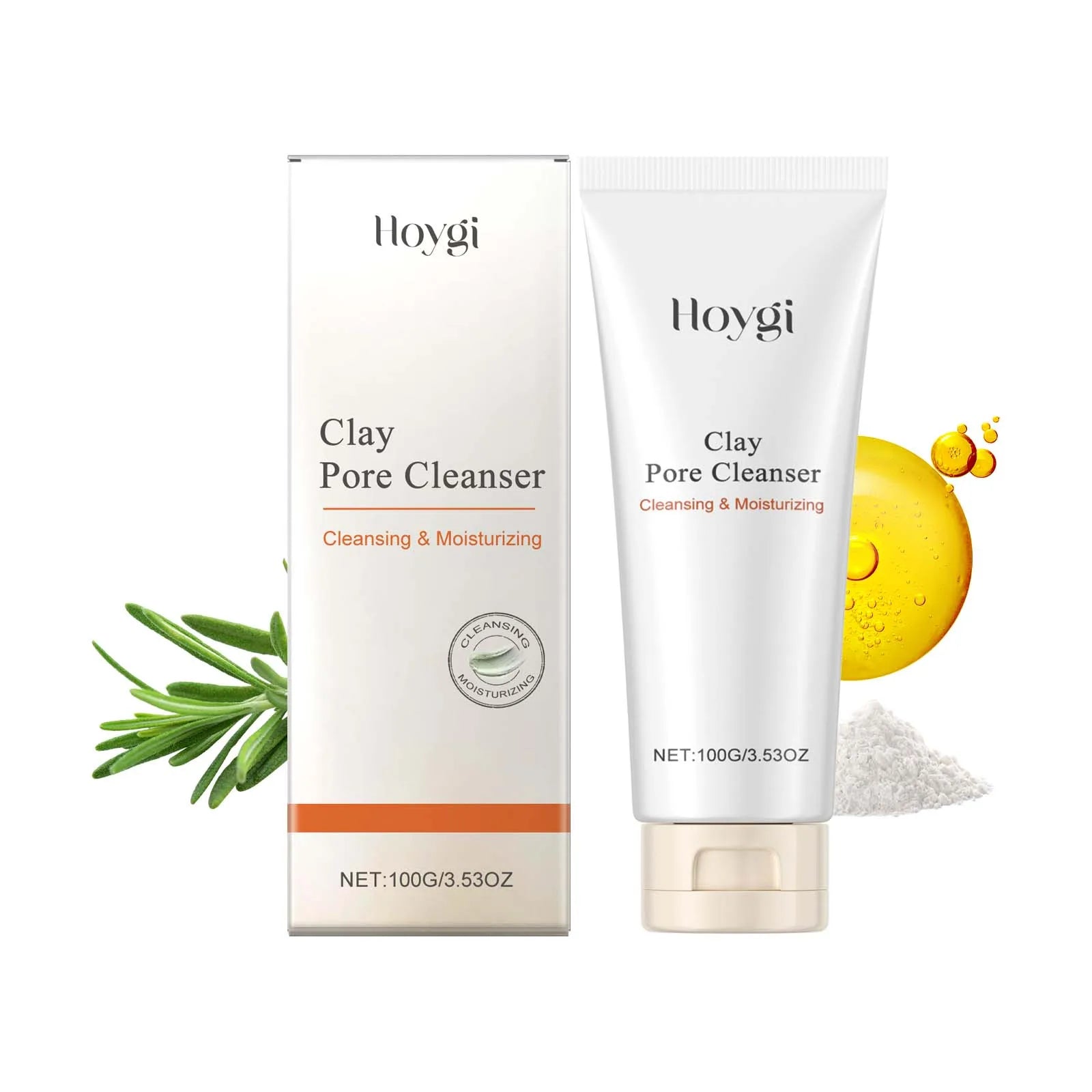 Hoygi Pore Cleansing Face Wash – Oil Control & Brightening Facial Cleanser Zpaxo 1Pcs