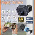 Mini Security Camera 4K FullHD Wifi Surveillance 2 Way Audio Motion