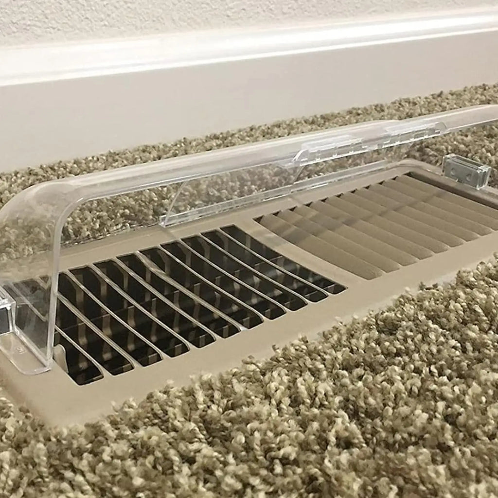 Air Vent Deflector Magnetic Heat Outlet Shield Diverter Floor