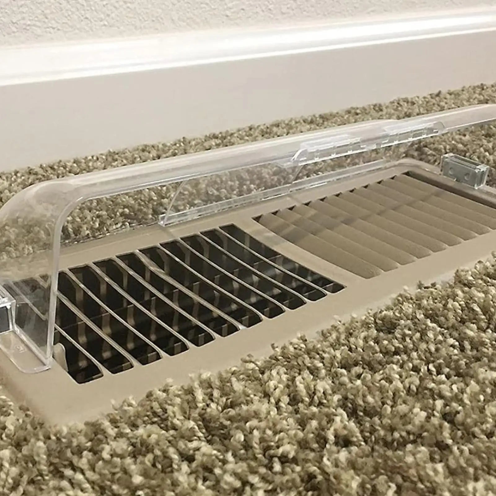 Air Vent Deflector Magnetic Heat Outlet Shield Diverter Floor