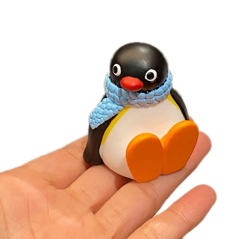 Kawaii Penguin Doll Desktop Ornament Window Edge Car Interior Zpaxo 1Pcs