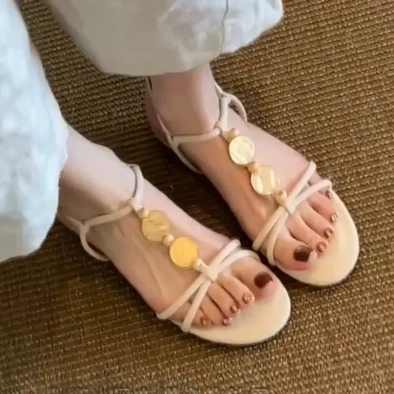 Women's Fish Mouth Open Toe Comfortable Hollow Out Breathable Sandals Zpaxo