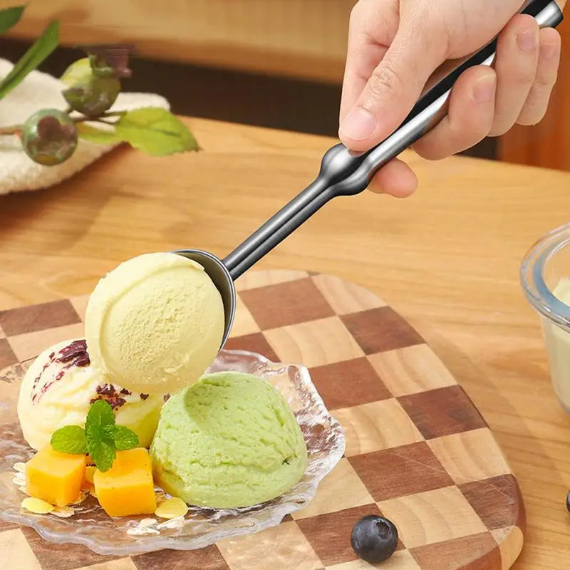 304 Stainless Steel Ice Cream Scoop Ball Digger Multifunctional Fruit Zpaxo