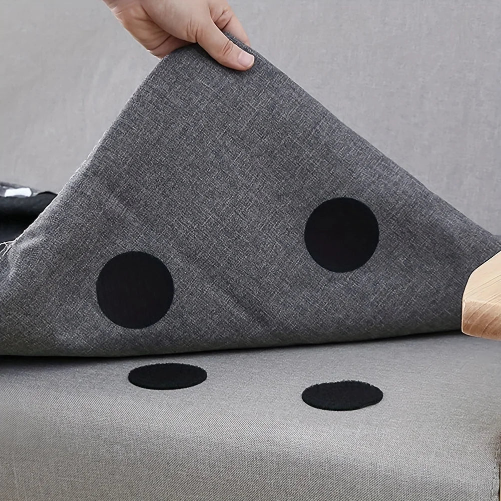 Self-Adhesive Hook & Loop Fastener Dots – 10pc Anti-Slip Hook Loop Fastener Dots Zpaxo