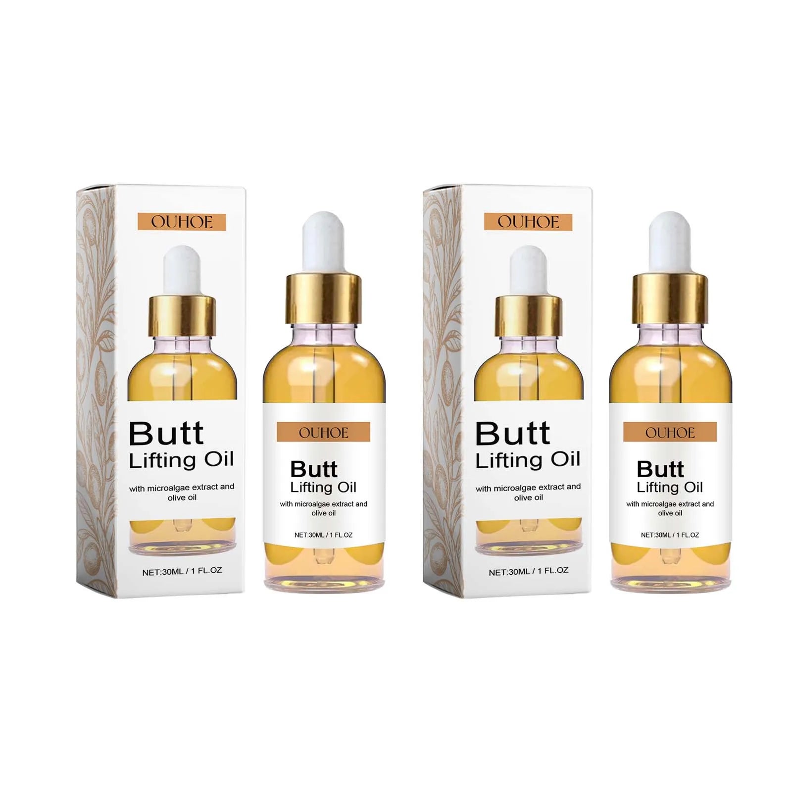 Hip & Buttock Lifting Firming Oil – Tighten & Sculpt Body Firming Oil Zpaxo 2Pcs