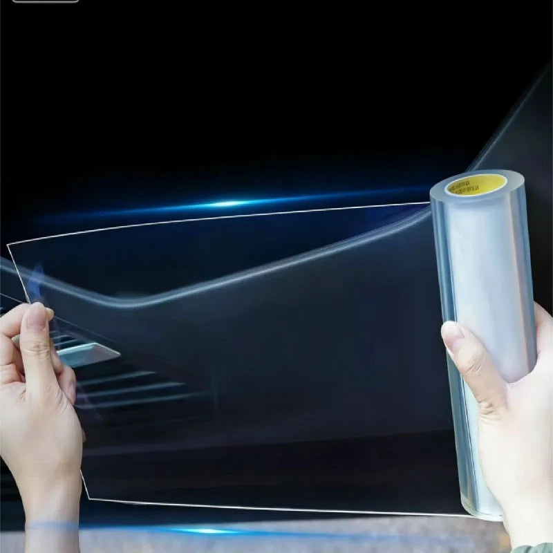 Car Protective Film Scratch Resistant Glossy Transparent PU