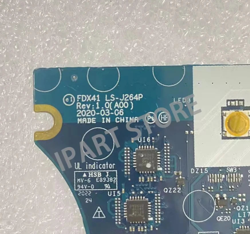 0WP85P DELL Latitude 7410 E7410 USB AUDIO BOARD LS-J264P WP85P