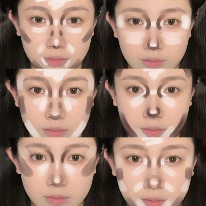 New Face Concealer Contouring Glitter Highlighter Pen Bronzer Pencile Waterproof Brighten Lying Silkworm Eyeshadow Stick Makeup Zpaxo