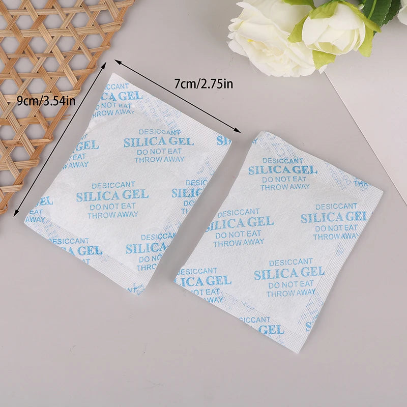 10 Packs Replaced Desiccant 20 Gram For All Cat Dog Feeders, Silica Gel Desiccant For Storage, Food Safe Dessicant Zpaxo