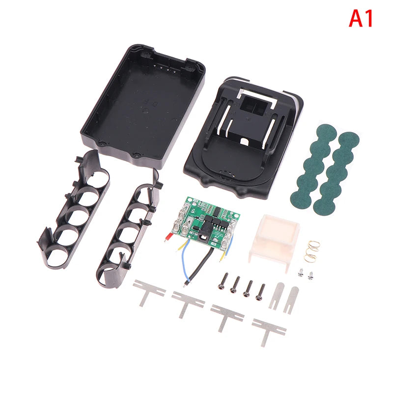 Nylon Shell 18650 Li-ion Battery Rubber Coated 5 10 15-Cell Lithium
