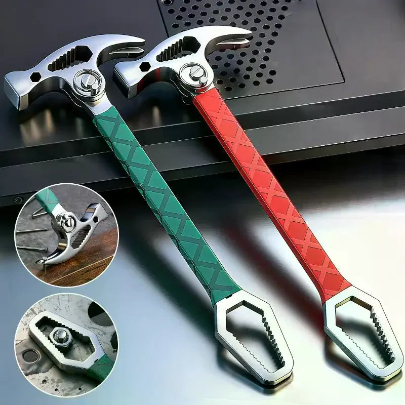 Wrench Pry Bar Nail Lifting Multifunctional Sheep Horn Connected Zpaxo