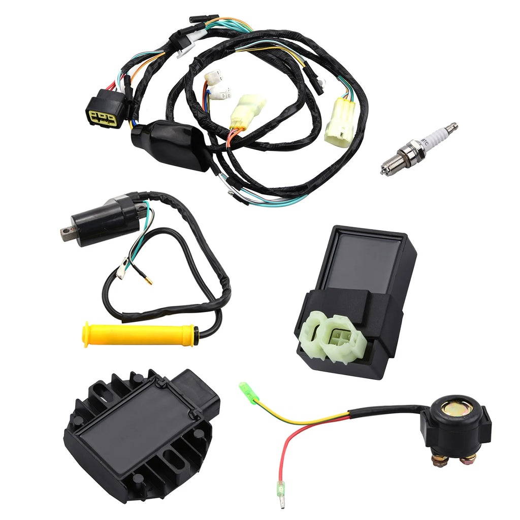 CDI Ignition Coil Spark Plug Wire Harness Assy Replacement Honda