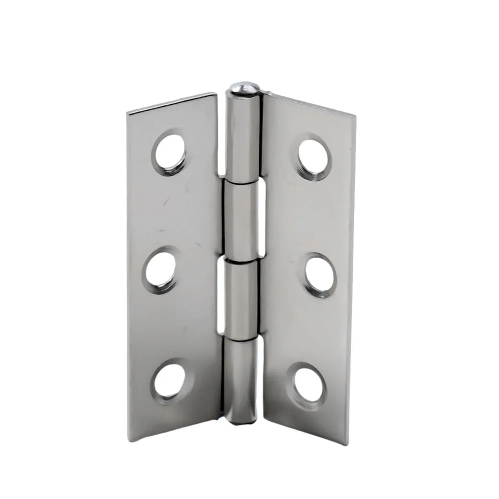 10pcs Universal Door Hinges Connector Stainless Steel Furniture Drawer Cabinet Fitting Hinge Home Doors Hardware Accessories Zpaxo