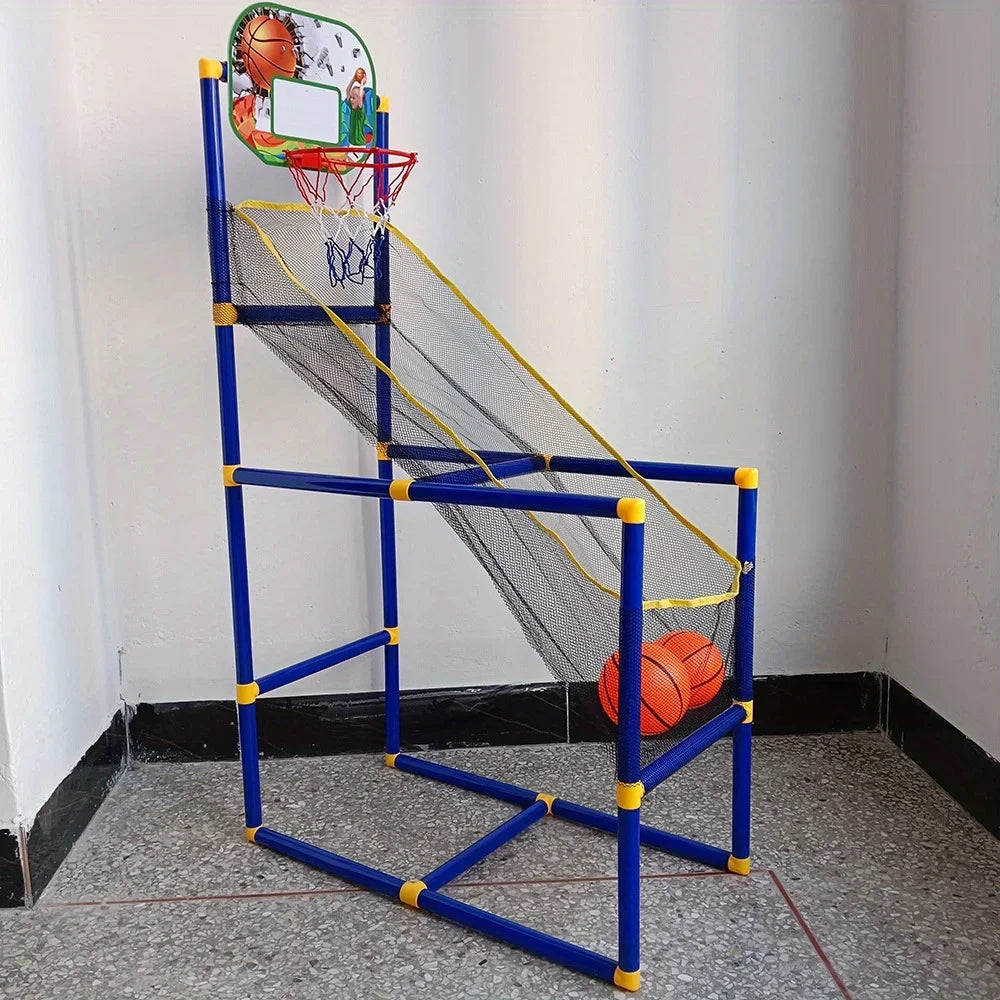 Arcade Basketball Game Set – Indoor & Outdoor with Pump & Balls Arcade Basketball Game Zpaxo
