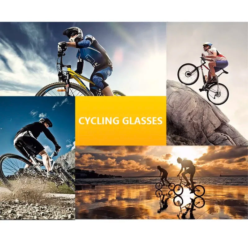 Polarized Cycling Glasses 2022 Outdoor Sports Bike Eyewear Men Women Mountain Road MTB Bicycle UV400 Sunglasses Riding Goggles Zpaxo