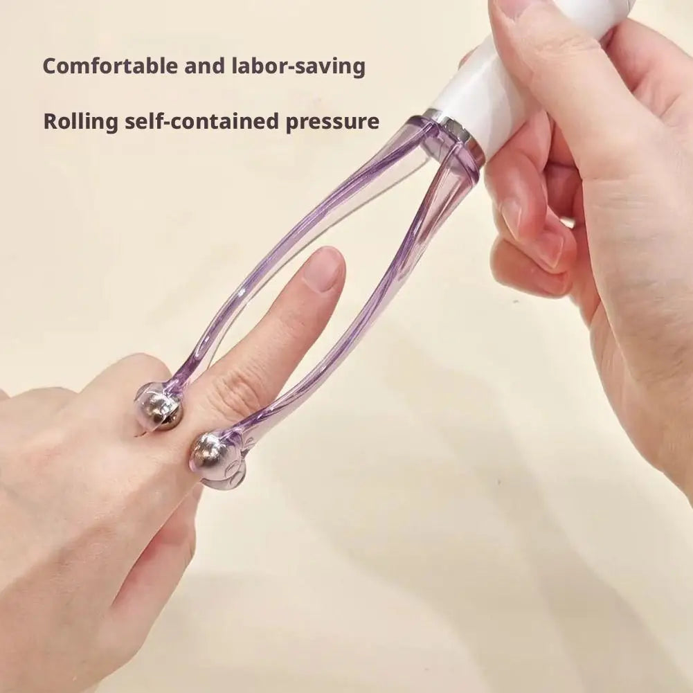 Finger Joint Acupoint Massager Rollers Handheld Hand Acupuncture Points Massager Relieve Finger Fatigue Arthritis Massage Tool Zpaxo