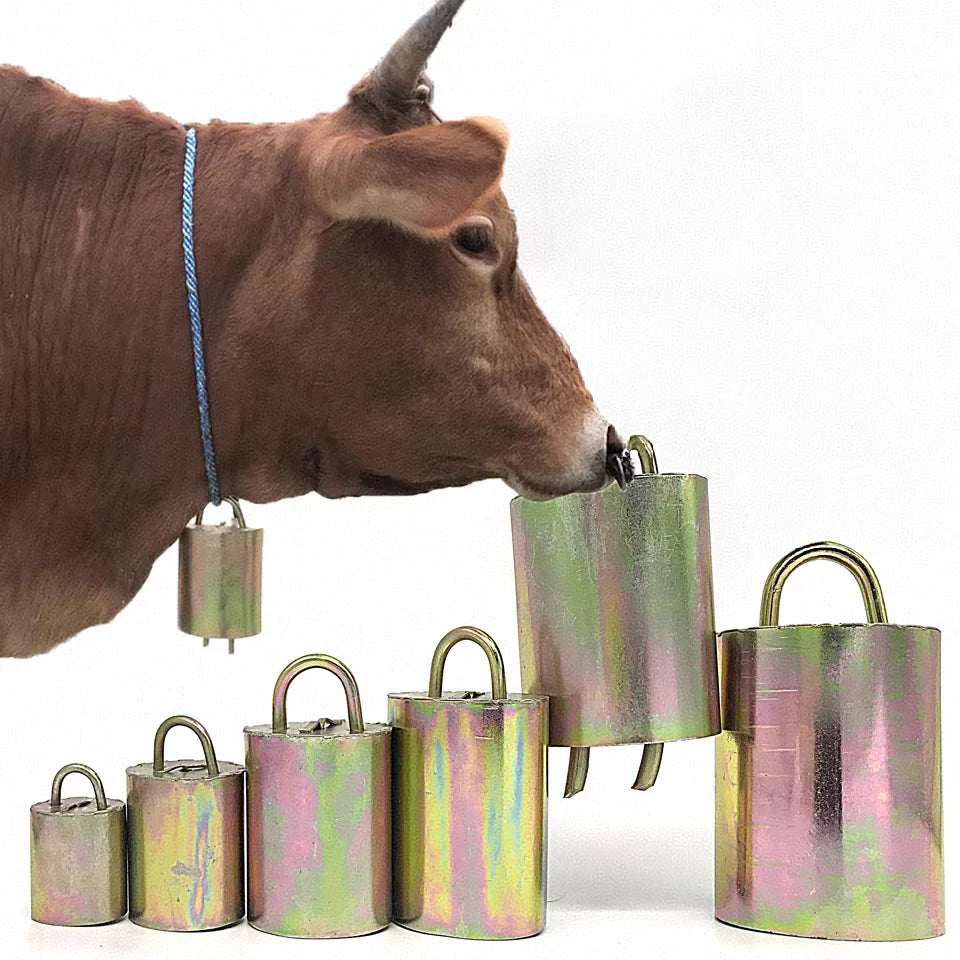 Livestock Cow Horse Sheep Grazing Bells Upgraded Version Prevent Loss
