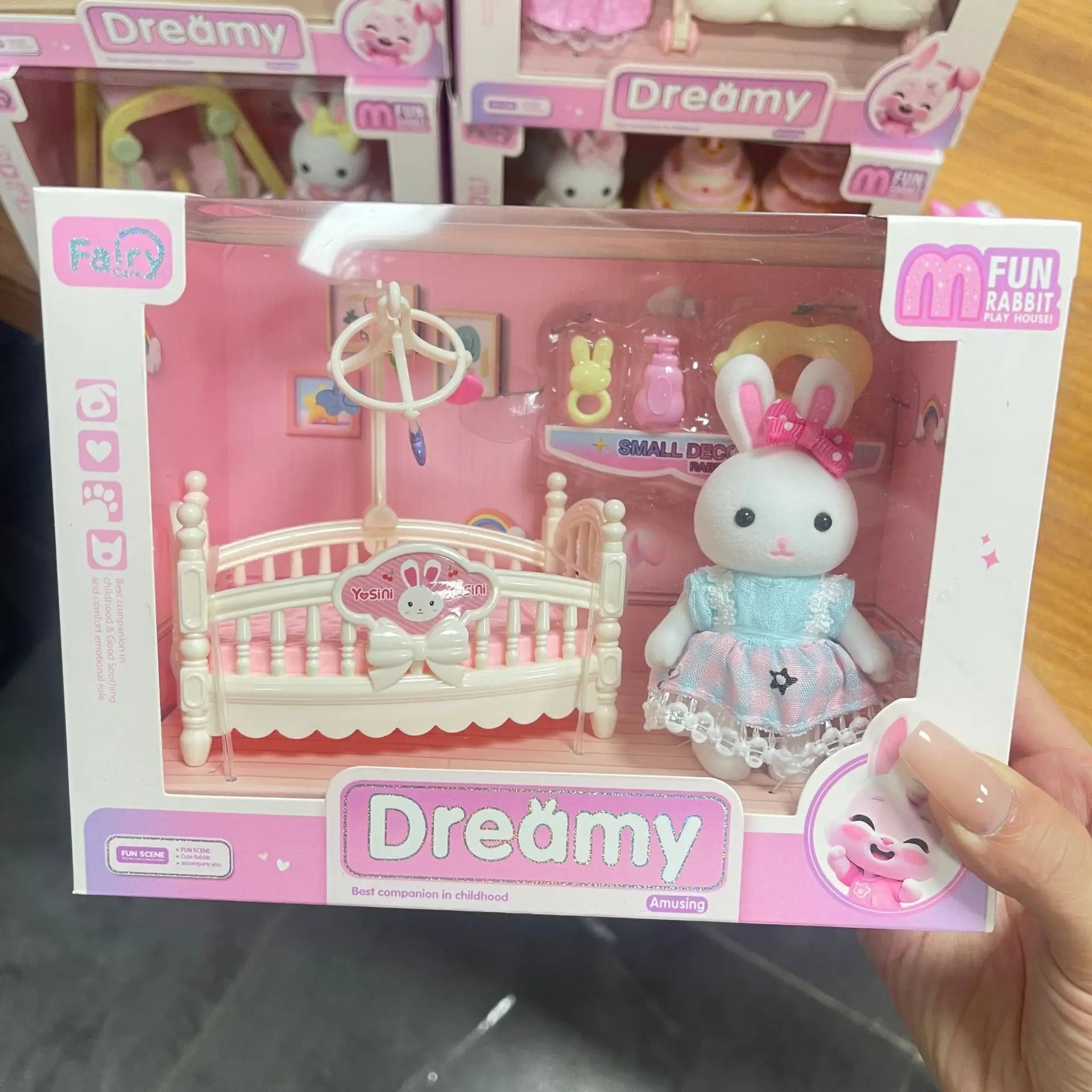 Little Rabbit Bedroom Kitchen Outdoor Gameslovely Scene Play Toys
