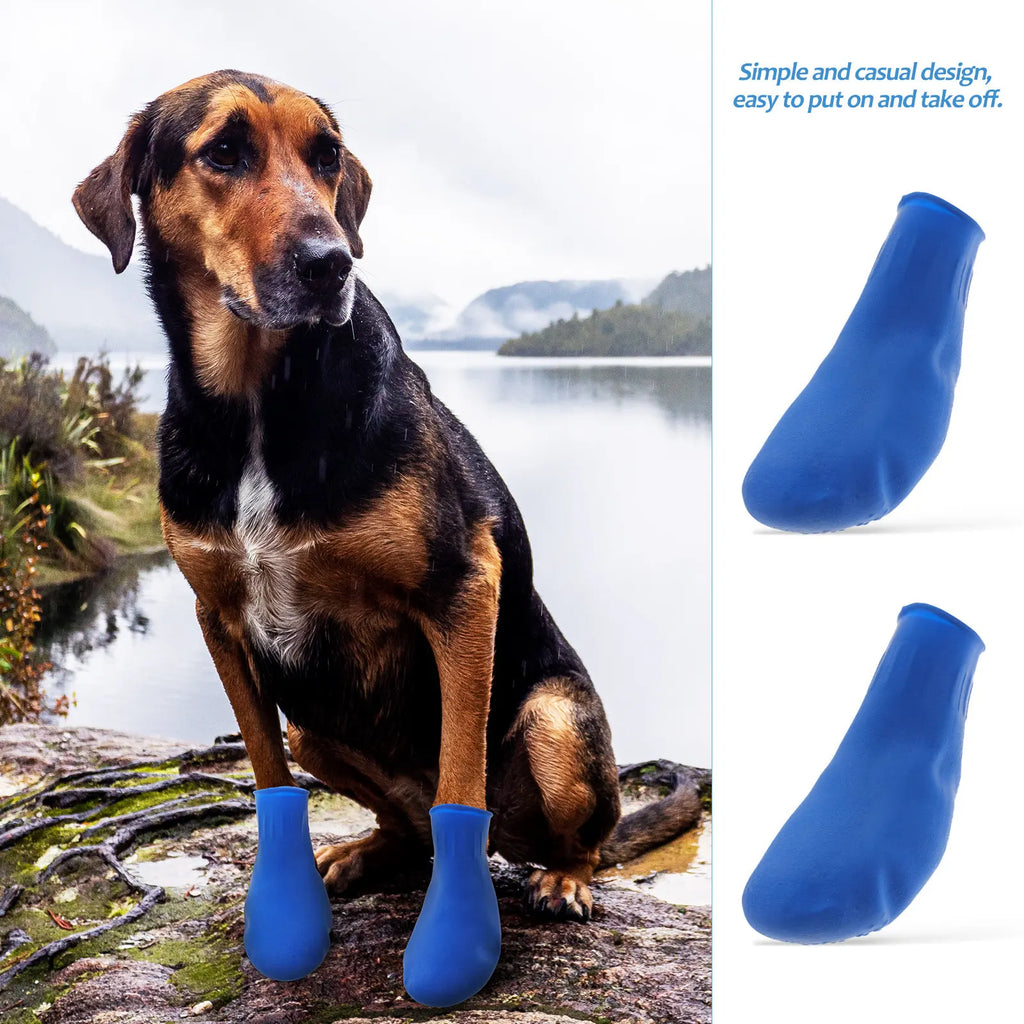 Dog Footwear Waterproof Non-slip Boots Small Dogs Outdoor Sports