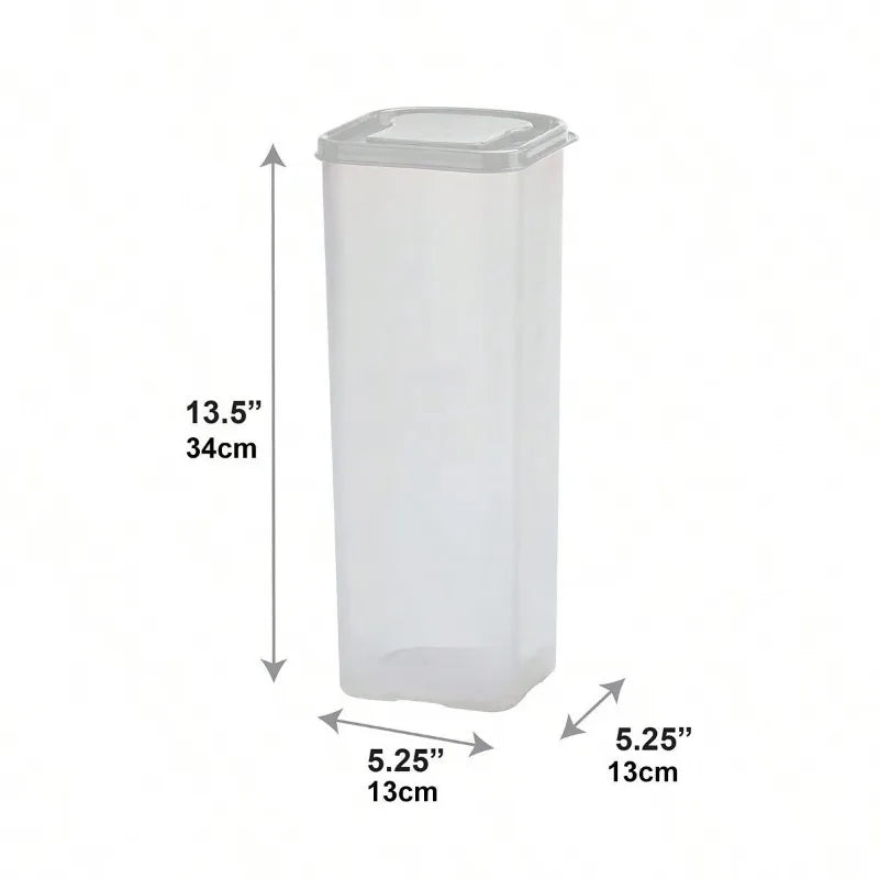 Airtight Clear Bread Box with Lid – Loaf & Sandwich Keeper Bread Storage Box Zpaxo