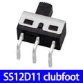 10Pcs SS12D10/SS12D11/SS12D06 3Pin Toggle Switch, 3A 250V Straight Pin Power Switch Zpaxo SS12D11 50pcs