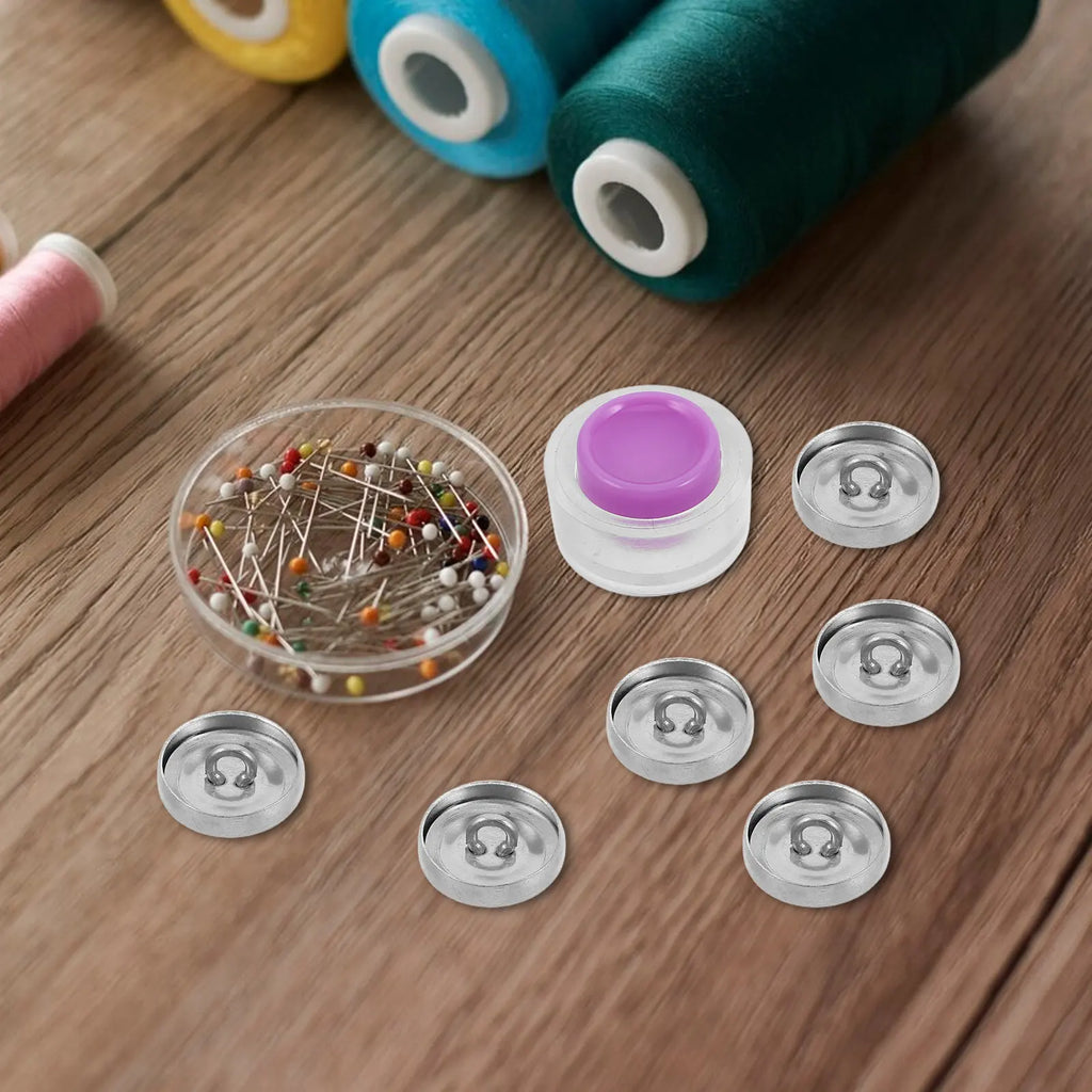 Button Making Fabric Covered DIY Sewing Craft Tool Versatile Cover