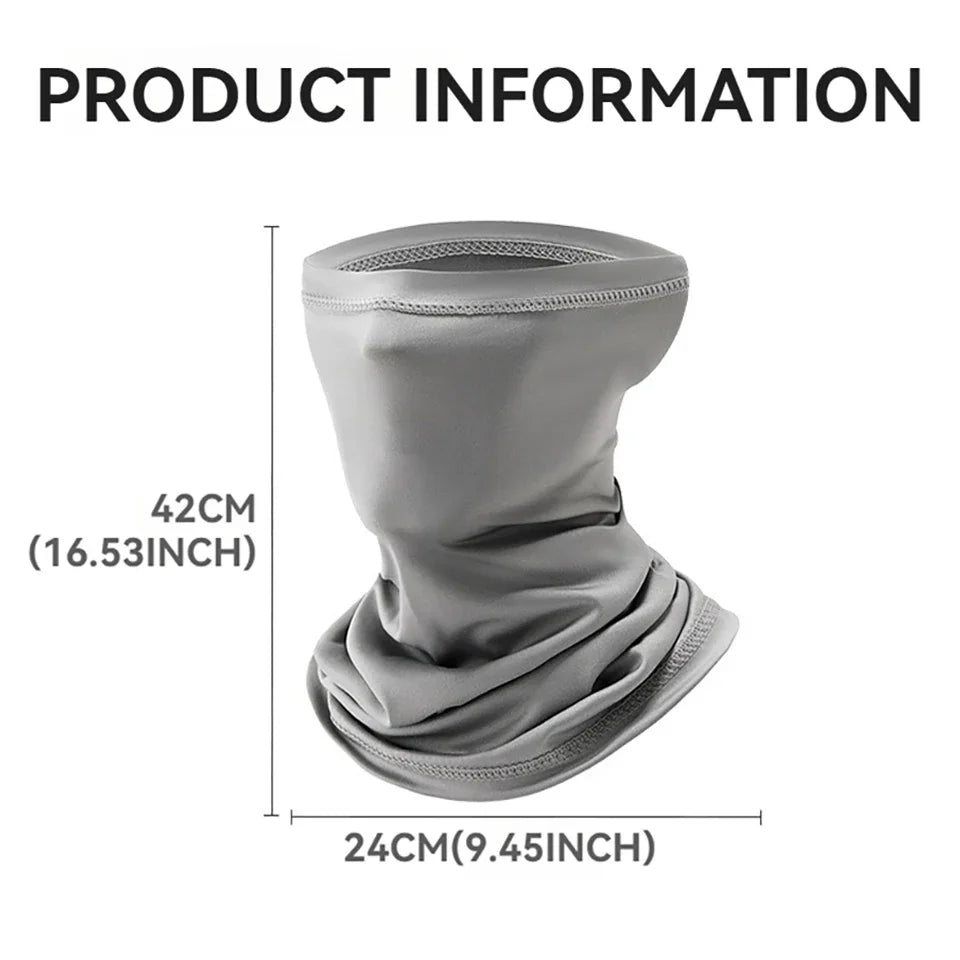 Summer Sun Mask Cycling Fishing Magic Face Scarf Neck Ice Silk Scarf Outdoor Anti-uv Sunscreen Breathable Mask Sports Headgear Zpaxo