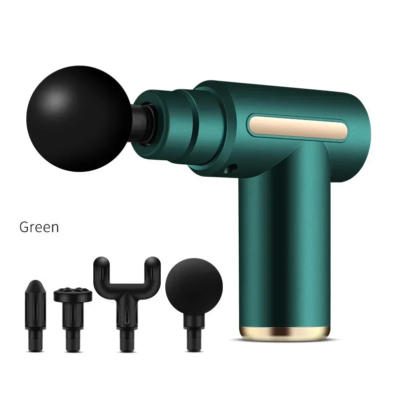 2024 Portable Fascia Gun Body Back Neck Leg Electric Frequency Impact
