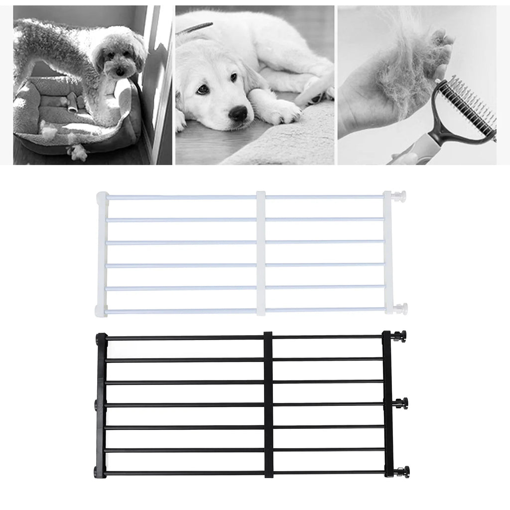 Small Pet Gate Adjustable Sturdy Easy Installation Short Expandable