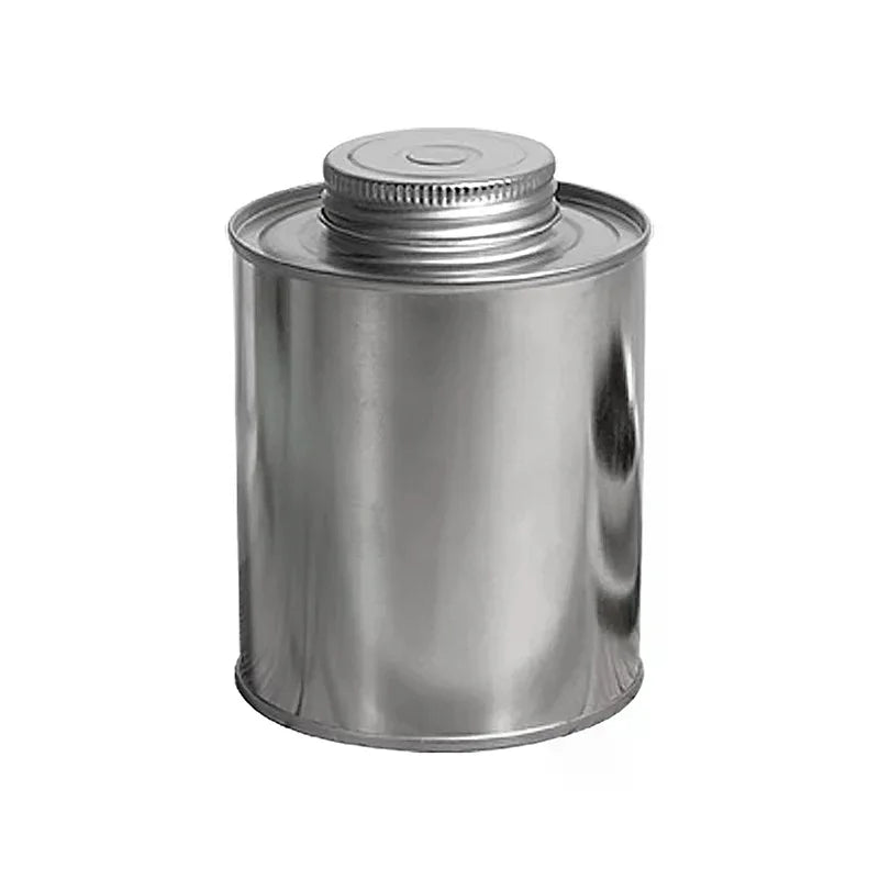 Small Collectables Metal Cans Round Tinplate Coffee Bean Storage Can Sealed Jar Tea Pot Container Home Packaging Box 1PCS Zpaxo