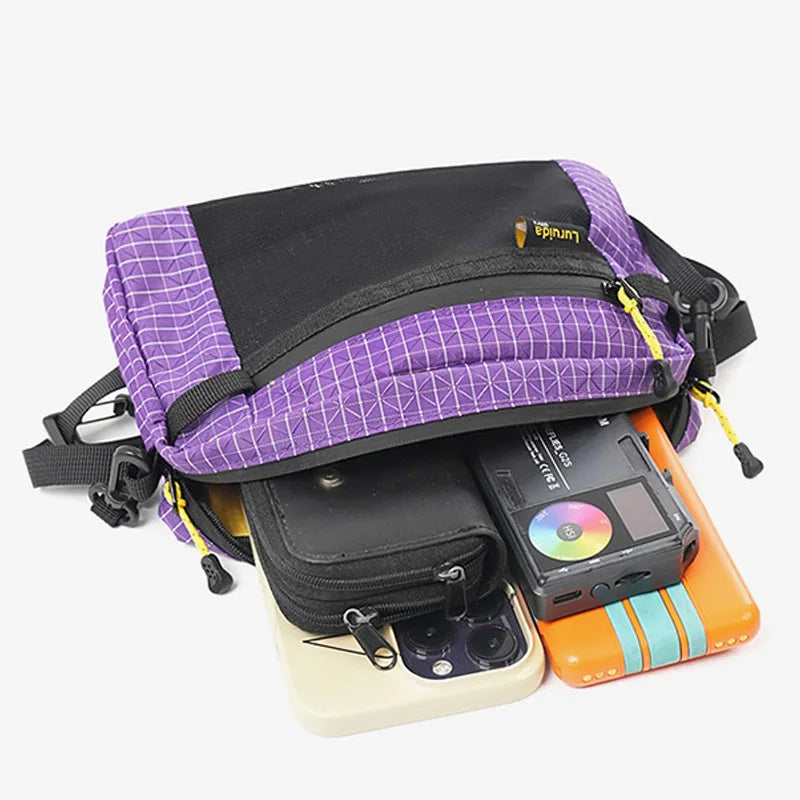 Ultralight Waterproof Waist Pack – 1.1L Multi-Pocket Sport Belt