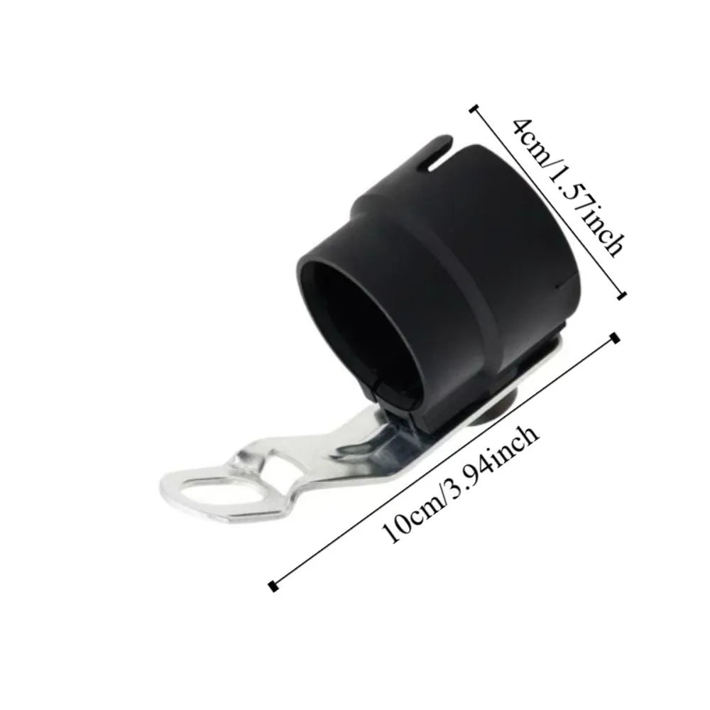 Round Design Trailer Plug Holder Dirt Resistant Weatherproof Parking Zpaxo