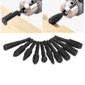 1 4-inch Shank Rotary Burr Wood Rasp File Drill Bits Woodworking